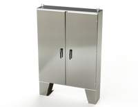SCE-60EL4812SSLPPL | NEMA 3R, 12, 4, 4X | S.S. 2DR EL LPPL Enclosure, 60H x 48W x 12D | Saginaw
