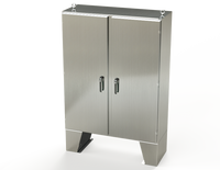 SCE-60EL4818SSLPPL | NEMA 3R, 12, 4, 4X | S.S. 2DR EL LPPL Enclosure, 60H x 48W x 18D | Saginaw