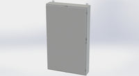 SCE-60H3608LP | NEMA 3R, 12, 4 | Nema 4 LP Enclosure, 60H x 36W x 8D | Saginaw