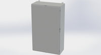 SCE-60H3616LP | NEMA 3R, 12, 4 | Nema 4 LP Enclosure, 60H x 36W x 16D | Saginaw