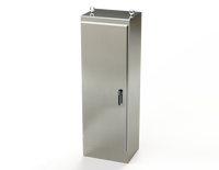SCE-72EL2418SSFS | NEMA 3R, 12, 4, 4X | S.S. EL FS Enclosure, 72H x 24W x 18D | Saginaw
