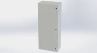 SCE-72EL3016LPLG | NEMA 3R, 12, 4 | EL Enclosure, 72H x 30W x 16D | Saginaw