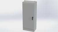 SCE-72EL3018FS | NEMA 3R, 12, 4 | EL FS Enclosure, 72H x 30W x 18D | Saginaw