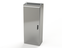 SCE-72EL3018SSFS | NEMA 3R, 12, 4, 4X | S.S. EL FS Enclosure, 72H x 30W x 18D | Saginaw