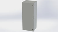 SCE-72EL3024LP+SCE-72P30 | NEMA 4 / 12 / 13 | 72H x 30W x 24D | Subpanel: Solid | Knockouts: No | Keyed: No | Saginaw