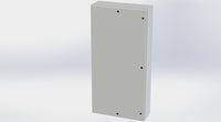 SCE-72EL3612LPLG | NEMA 3R, 12, 4 | EL Enclosure, 72H x 36W x 12D | Saginaw