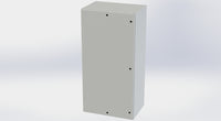 SCE-72EL3624LPLG | NEMA 3R, 12, 4 | EL Enclosure, 72H x 36W x 24D | Saginaw