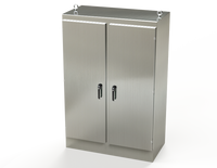 SCE-72EL4824SS6FSD | NEMA 3R, 12, 4, 4X | S.S. EL FSD Enclosure, 72H x 48W x 24D | Saginaw