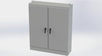 SCE-72EL6018FSD | NEMA 3R, 12, 4 | EL FSD Enclosure, 72H x 60W x 18D | Saginaw