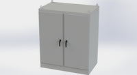 SCE-72EL6036FSD | NEMA 3R, 12, 4 | EL FSD Enclosure, 72H x 60W x 36D | Saginaw