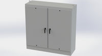 SCE-72EL7224FSD | NEMA 3R, 12, 4 | EL FSD Enclosure, 72H x 72W x 24D | Saginaw