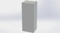 SCE-72H3024LP | NEMA 3R, 12, 4 | Nema 4 LP Enclosure, 72H x 30W x 24D | Saginaw