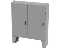 SCE-72X7318LP | NEMA 3R, 12 | 2DR X LP Enclosure, 72H x 73W x 18D | Saginaw