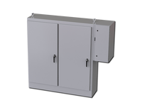 SCE-72XD6618 | NEMA 3R, 12 | 2DR XD Enclosure, 72H x 66W x 18D | Saginaw