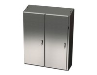 SCE-72XEL6112SS6ST | S.S. 2DR XEL Sloping Top Enclosure | Saginaw