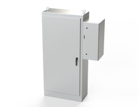 SCE-84XD4018 | NEMA 3R, 12 | 1DR XD Enclosure, 84H x 40W x 18D | Saginaw