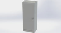 SCE-903624FS | NEMA 3R, 12 | FS Enclosure, 90H x 36W x 24D | Saginaw