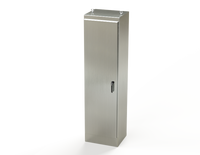 SCE-90EL2420SSFS | NEMA 3R, 12, 4, 4X | S.S. EL FS Enclosure, 90H x 24W x 20D | Saginaw