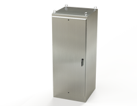 SCE-90EL3636SSFS | NEMA 3R, 12, 4, 4X | S.S. EL FS Enclosure, 90H x 36W x 36D | Saginaw