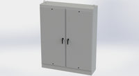 SCE-90EL7220FSD | NEMA 3R, 12, 4 | EL FSD Enclosure, 90H x 72W x 20D | Saginaw