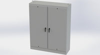 SCE-90EL7224FSD | NEMA 3R, 12, 4 | EL FSD Enclosure, 90H x 72W x 24D | Saginaw