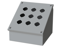 SCE-9PBA | NEMA 12, 4 | PBA Enclosure, 10H x 9W x 8D | Saginaw