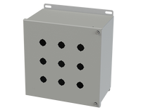 SCE-9PBHI | NEMA 12, 4 | Hinged PB Enclosure, 10H x 10W x 6D | Saginaw