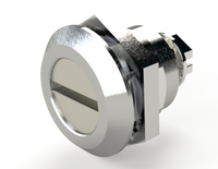 SCE-DLSSB | NEMA N/A | Latch, Slotted 2 x 4 Door (Stainless), 1H x 1W x 1D | Saginaw