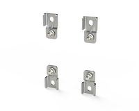 SCE-ELMFK4SS6-OS | NEMA N/A | Foot Kit, S.S. EL Mounting (4pc.), 3H x 2W x 0D | Saginaw