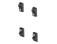 SCE-ELMFK4SS | NEMA N/A | Foot Kit, S.S. EL Mounting (4pc.), 5H x 3W x 1D | Saginaw (OBSOLETE)