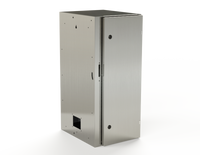 SCE-EXD18SS | NEMA 3R, 12, 4, 4X | S.S. XEL Enclosure, 35H x 15W x 18D | Saginaw