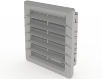SCE-FEG44LG | Filter Exaust Grille. Type 3R, 12 RAL 7035 | 5.80