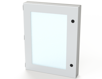 SCE-HWK1814LG | NEMA 3R, 12, 4 | Kit, Hinged Window, 18H x 14W x 2D | Saginaw