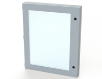 SCE-HWK2218 | NEMA 3R, 12 | Kit, Hinged Window, 22H x 18W x 2D | Saginaw