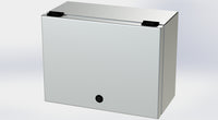 SCE-L9126ELJSS | NEMA 3R, 12, 4, 4X | S.S. ELJ Trough Enclosure, 9H x 12W x 6D | Saginaw
