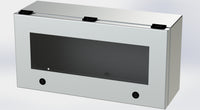 SCE-L9186ELJWSS | NEMA 3R, 12, 4, 4X | S.S. ELJ Trough Window Enclosure, 9H x 18W x 6D | Saginaw
