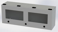 SCE-L9246ELJW | NEMA 3R, 12, 4 | ELJ Trough Window Enclosure, 9H x 24W x 6D | Saginaw