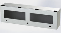 SCE-L9306ELJWSS | NEMA 3R, 12, 4, 4X | S.S. ELJ Trough Window Enclosure, 9H x 30W x 6D | Saginaw