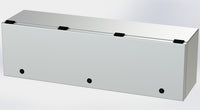 SCE-L9308ELJSS | NEMA 3R, 12, 4, 4X | S.S. ELJ Trough Enclosure, 9H x 30W x 8D | Saginaw