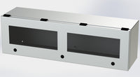 SCE-L9308ELJWSS | NEMA 3R, 12, 4, 4X | S.S. ELJ Trough Window Enclosure, 9H x 30W x 8D | Saginaw