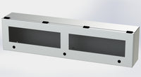SCE-L9366ELJWSS | NEMA 3R, 12, 4, 4X | S.S. ELJ Trough Window Enclosure, 9H x 36W x 6D | Saginaw