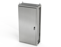 SCE-N80C4018SS | S.S. 1DR Enc. Center Bay - Both Side Open | Saginaw (OBSOLETE)