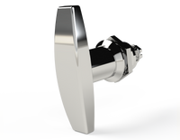 SCE-NLTH | NEMA N/A | Non-Locking T Handle (Chrome), 4H x 4W x 2D | Saginaw