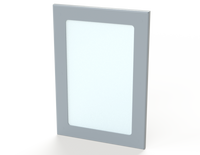 SCE-PWK95NF | NEMA IS24 | Kit, Window, 12H x 8W x 0D | Saginaw