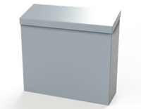 SCE-RH1010 | NEMA IS11 | Hood, Rain (Fits 10in. Fan & Filter Cutout), 12H x 13W x 5D | Saginaw