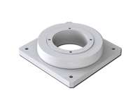 SCE-SATFS | NEMA N/A | Turnable Foot Stand, 360 Swivel, 1H x 6W x 6D | Saginaw