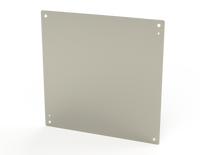 SCE-24P24AL | Subpanel, Flat Aluminum | Saginaw