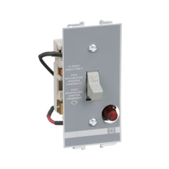 Square D 2510FO1P Fractional Horsepower Manual Starter, 16A, Open, 1-Pole, Toggle Operated, Red Indicator, 277VAC | Blackhawk Supply