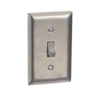 2510FS2 | Fractional Horsepower Manual Starter, 16A, SS Flush Mount, 2-Pole, Toggle Operated, No Indicator, 277VAC | Square D