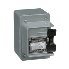 Square D 2510FW2 Fractional Horsepower Manual Starter, 16A, NEMA 4, 1 Conduit Opening, 2-Pole, Toggle Operated with Lock, No Indicator, 277VAC | Blackhawk Supply